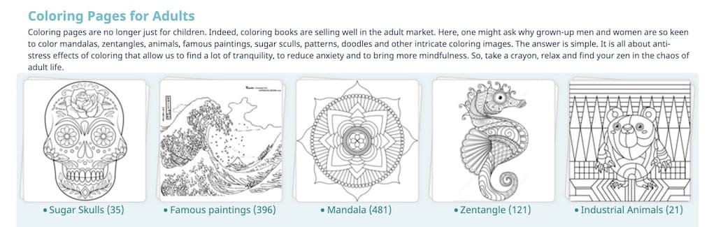 Mandala Coloring em Jogos na Internet