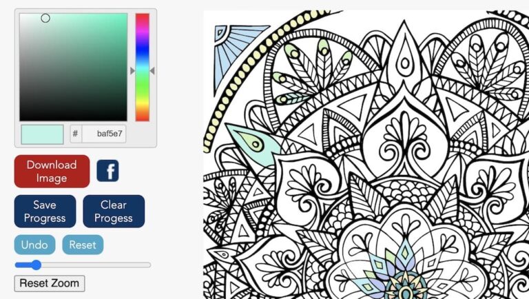 Coloring Online Websites