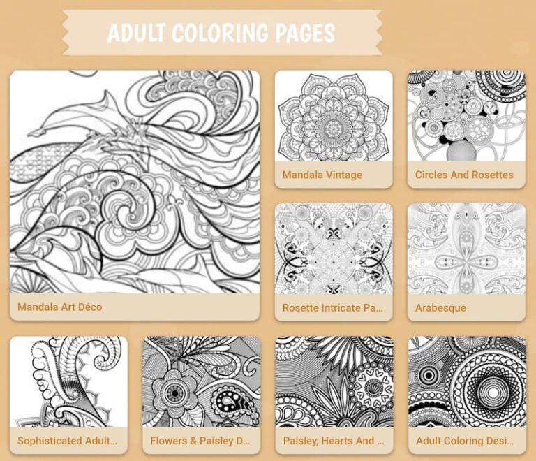 Best online coloring for adults: 7 free websites - Colorscapes