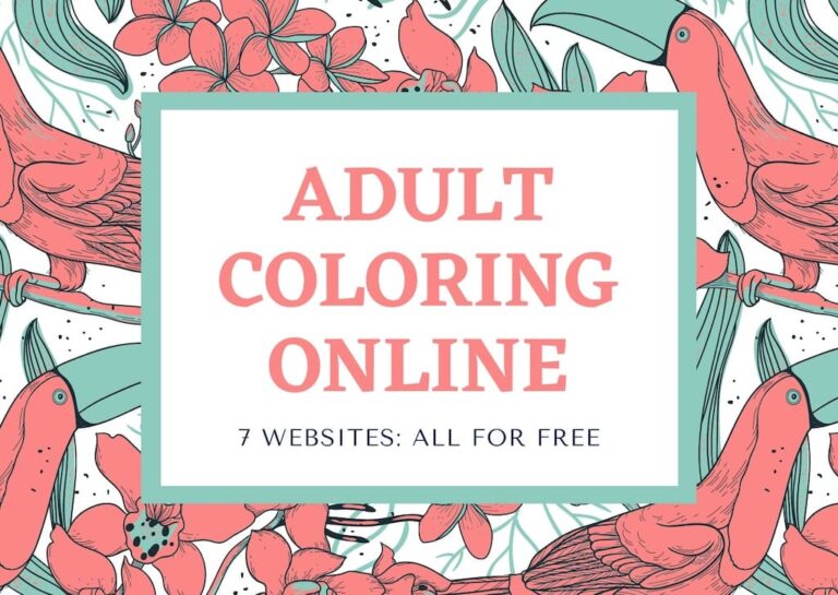 Best online coloring for adults: 7 free websites